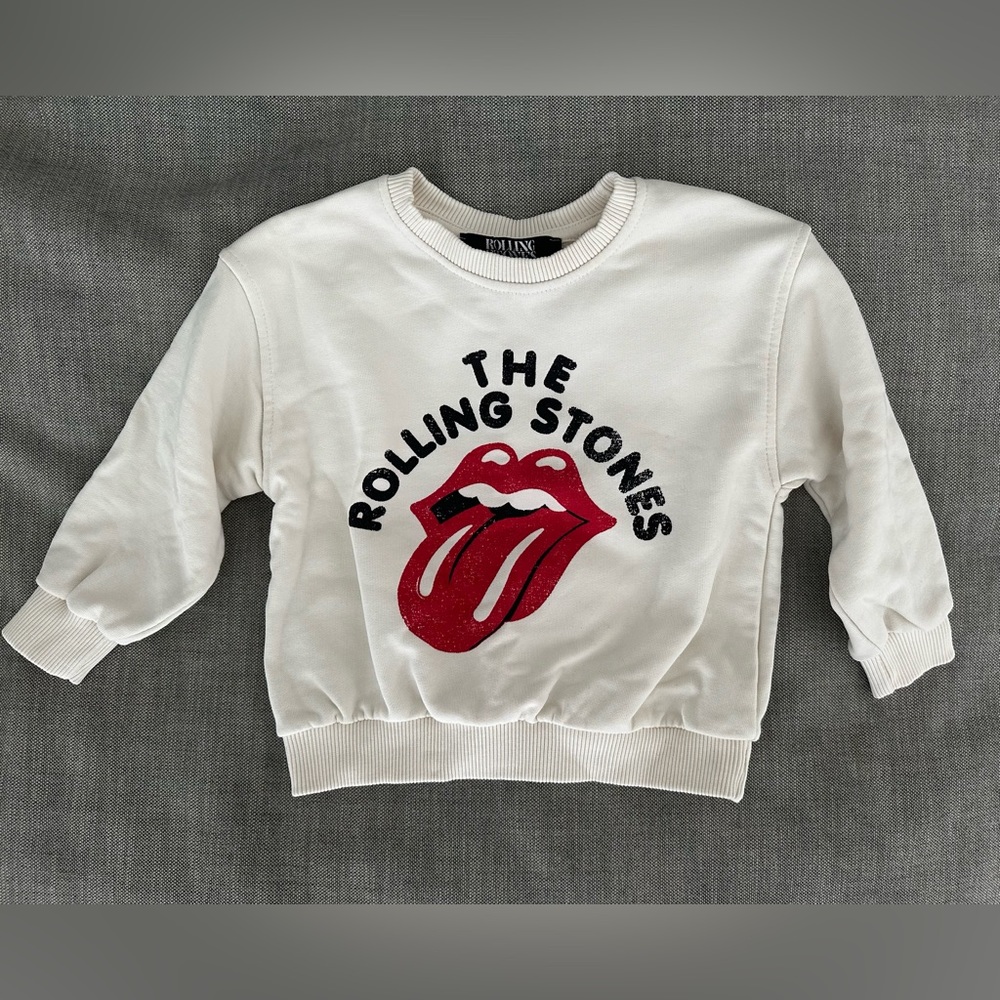 Zara Kids Rolling Stones Sweatshirt